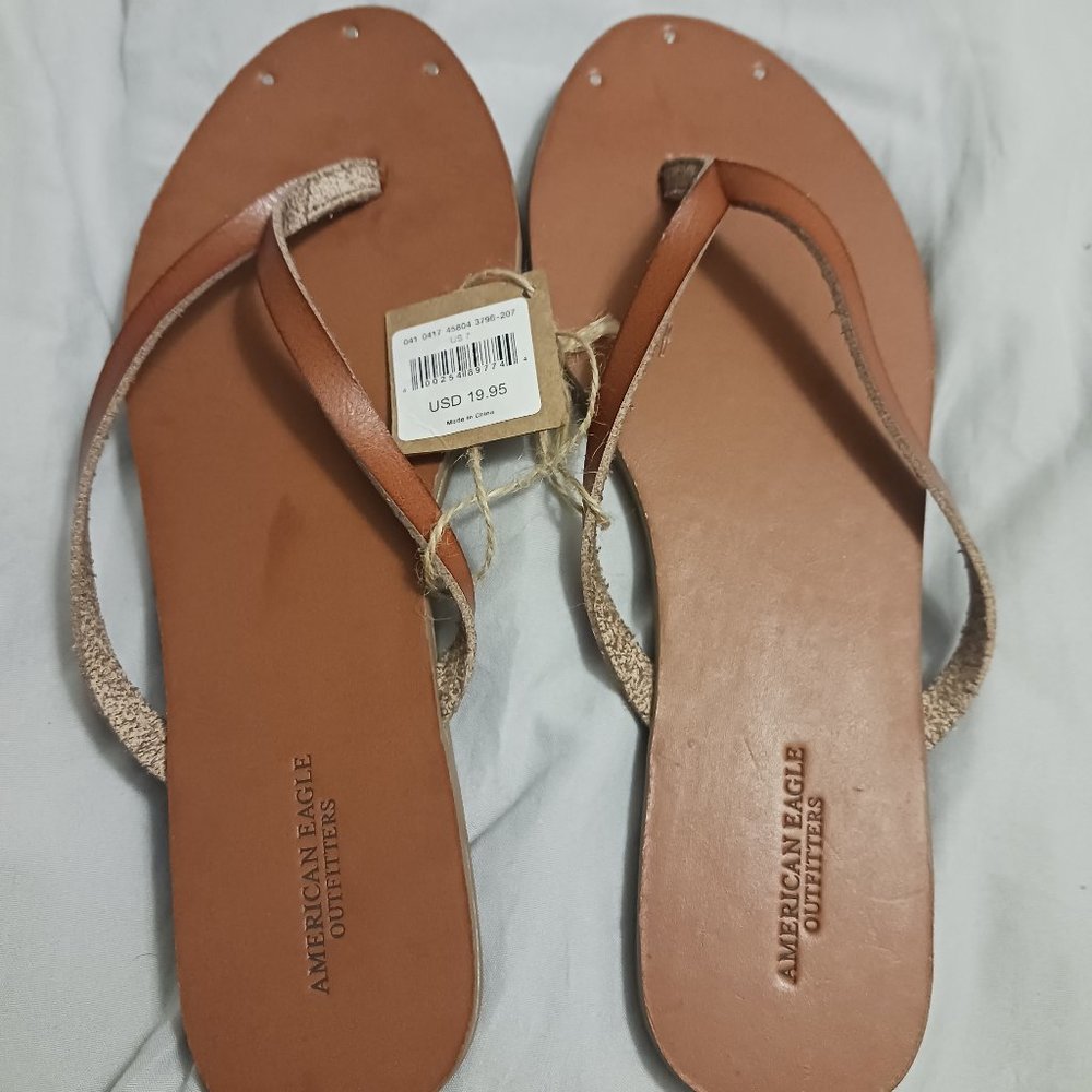 New with tags womens leather sandals sz 7